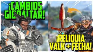¡CAMBIOS GIBRALTAR + VALK RELIQUIA + SKINS EVENTO MITAD DE PRECIO! APEX LEGENDS TEMPORADA 13