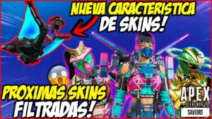 ¡Nueva característica de skins filtrada + Skins Hero hunter! Apex Legends SAVIORS