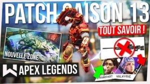 🔥Patch Apex Saison 13 : TOUT SAVOIR ! Retrait R301, Nerf Kraber & Valk, Buff Rampart Nouvelle Ranked