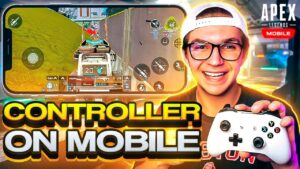 Playing Apex Legends Mobile with a CONTROLLER!