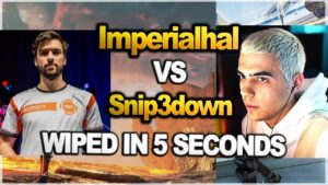 TSM Imperialhal team vs  Snip3down team in predator lobby -  ( apex legends )