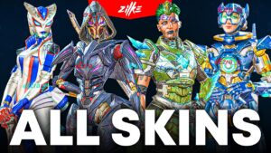 *ALL* Awakening Hero Collection Event Legendary legend skins & some weapon skins ! × Apex Legends