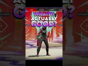 Is Wraith Actually Good In Apex Legends? #shorts