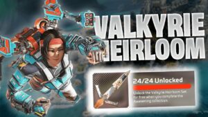 This is the NEW Valkyrie Heirloom in Apex Legends!