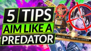 5 AIMING TIPS to NEVER MISS A SHOT - Crosshair, Recoil, CRAZY TRICKS - Apex Legends Guide