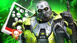 Caustic 23 KILLS 4K Damage Apex Legends Gameplay