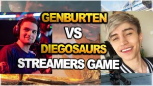 GENBURTEN team vs Diegosaurs team in ranked -  LAST 2 SQUAD - STREAMERS GAME ( apex legends )