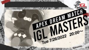 ついていきます IGL MASTERS【Apex Legends】