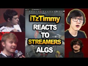 IiTzTimmy reacts to MOST INSANE play from Algs championship ( apex legends )