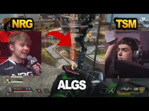 NRG Sweetdreams ( BOCEK BOW ) wiped TSM Imperialhal in algs tournament  ( apex legends )