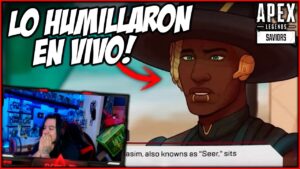 ¡Reaccionando a la humillación publica de Seer! (Nuevo teaser trailer) Apex Legends SAVIORS