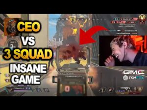 TSM Imperialhal Team vs 3 teams INSANE CLUTCH IN PREDATOR LOBBY!! ( apex legends )