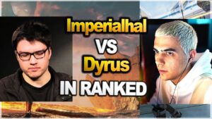 TSM Imperialhal team vs Dyrus team in ranked -  PERSPECTIVE !! ( apex legends )