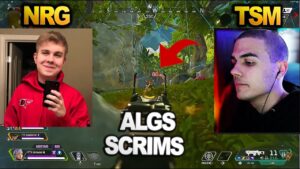 TSM Imperialhal team vs NRG Sweetdreams team in algs scrims !!  ( apex legends )