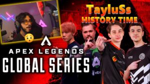 TayluSs CUENTA SOBRE su EXPERIENCIA en EL MUNDIAL | History Time #apexlegends
