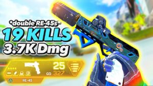 The GREATEST loadout that nobody is expecting.. *Double RE-45 19 kills 3.7k DMG*