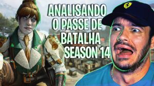 Analisando TODOS itens do PASSE de BATALHA da SEASON 14 | APEX LEGENDS