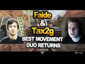 Faide played apex legends with Taxi2g -  The Best Movement Duo Returns.. 30 KILLS !!