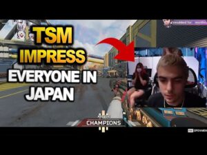Girl watching TSM Imperialhal in Japan was impressed and applauded CEO ( apex legends )