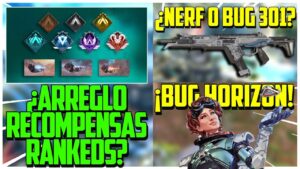 ¿NERF O BUG R-301? + ¡ARREGLO RECOMPENSAS RANKEDS + FALLO HORIZON Y MÁS! APEX LEGENDS SEASON 14