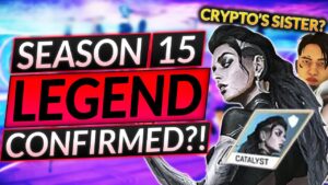 NEW SEASON 15 LEGEND "CATALYST" LEAKS - CRYPTO'S SISTER - Apex Legends Guide