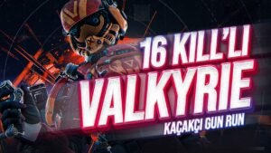 16 Kill'li Kaçakçı Valkyrie - Gun Run - Apex Legends Türkçe