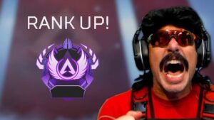 DrDisrespect Goes NUTS After Reaching MASTER in Apex Legends