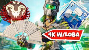 Dropping 4k DAMAGE With NEW LOBA HEIRLOOM In Ranked!! || Apex Legends Season 14 (Chaoticmuch)
