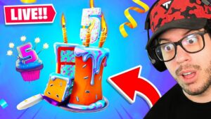 FORTNITE BIRTHDAY PARTY with FREE REWARDS!