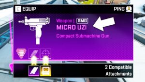 Micro Uzi In Apex Legends
