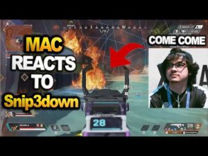 TSM Albralelie Rages at Snip3down ESA Tournament.. ( apex legends )