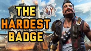 Trying To Get The Hardest Badge In Apex Legends!