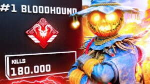 2v3ing Lobbies with the #1 BLOODHOUND *180,000+ Kills* (Apex Legends)
