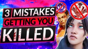 3 Very Common MISTAKES That Are GETTING YOU KILLED - Tips to NEVER DIE - Apex Legends Guide