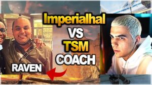 ImperialHal Found His Coach Raven In Ranked ( apex legends )