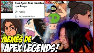 REACCIONANDO a los mejores memes de apex legends en "Curi Apex: Mas muertos que forge"