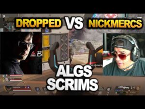 SSG Dropped  team wins LAST GAME in ALGS PRO SCRIMS!! ( apex legends )