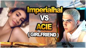 TSM Imperialhal vs Acie ( GIRLFRIEND ) in ranked...| PERSPECTIVE ( apex legends )