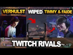 Verhulst wiped FAIDE and iiTzTimmy IN $200,000 TWITCH RIVALS TOURNAMENT..  LULU WINS WITH 20 KILLS!!