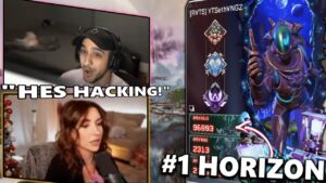 #1 Horizon Killing STREAMERS w/ Reactions in Apex Legends #4