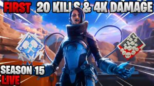 🔴LIVE: Apex Legends SEASON 15 LAUNCH! Worlds First Catalyst 20 & 4K