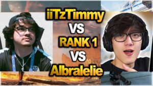 RANK 1 Encounters iiTzTimmy & Albralelie in Apex legends Season 15 rank | WHO WIN?