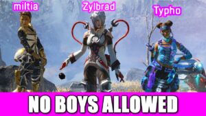 Season 15 GIRL SQUAD in Apex Legends