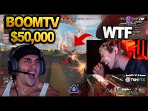 TSM Imperialhal vs Nickmercs Team in Boomtv $50,000 tournament!!  ( apex legends )