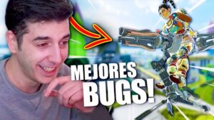 Los BUGS *MÁS DIVERTIDOS* de APEX LEGENDS! 😂 Reaccionando