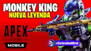 ✅NUEVA LEYENDA MONKEY KING | APEX LEGENDS MOBILE NEW LEGEND LEAKS