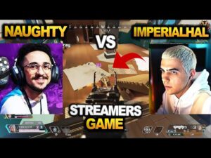 TSM Imperialhal vs Naughty team in ranked.. STREAMERS GAME?! ( apex legends )