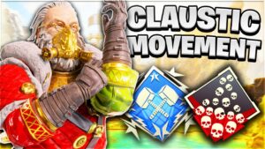 WHEN A MOVEMENT CAUSTIC PLAYER UNLOCKS CLAUSTIC! | Apex Legends Season 15