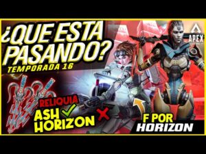 Apex Legends Tempoada 16: RELIQUIA DE ASH / Horizon SUFRIRA en la temporada 16 / PAXROMANO