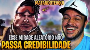 DESVENDANDO RANDOMS | O Mirage MAIS DESEQUILIBRADO do APEX LEGENDS!